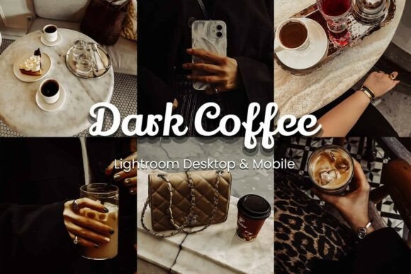 Download 30 Dark Coffee Lightroom Bundle - Coffee Collection